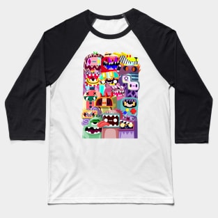 Doodle Camp 777 Baseball T-Shirt